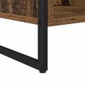vidaXL Knižnica 68 x 30 x 108.5 cm Kompozitné drevo Staré drevo
