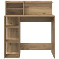 vidaXL Stôl Remeselný dub Kompozitné drevo 90 x 48 x 101,5 cm