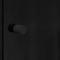vidaXL Highboard Čierny dub 35 x 37 x 142 cm Kompozitné drevo