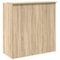 vidaXL Recepčný pult, dub sonoma, 100x50x103,5 cm, imitácia dreva