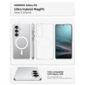 Spigen ultra hybrid mag magsafe galaxy S6 číry/biely