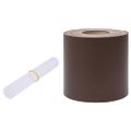 vidaXL Ochranná lišta proti prieniku PVC 35x0,19 m hnedá