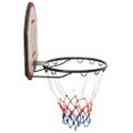 vidaXL Basketbalová doska čierna 71x45x2 cm polyetén