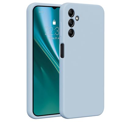 Etteri Silikónové puzdro pre Samsung Galaxy A14 svetlomodré