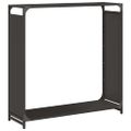 vidaXL Regál na krbové drevo, 90x28x90 cm, za studena lisovaná oceľ