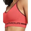 Podprsenka Seamless Low Long Bra Pink - Under Armour, veľkosť S
