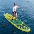 vidaXL SUP doska so sedadlom 2-in-1 POSEIDON 366 x 81 x 15 cm Zelená