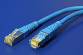 FTP patchkabel kat. 5e, 3m, modrý