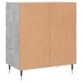 vidaXL Komoda betónovo sivá 60x35x70 cm spracované drevo