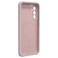 Puzdro Etteri Silicone Mag pre Samsung Galaxy A37 5G svetloružové