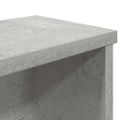 vidaXL kuchynské stojany stohovateľné 2 ks betónovo sivá 50x15x16 cm