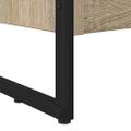 vidaXL Knižnica 60 x 30 x 121 cm Kompozitné drevo Sonoma