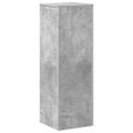 vidaXL Stojan na rastliny betónová sivá 33x33x100 cm kompozitné drevo