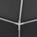 vidaXL Profesionálny párty stan+bočné steny 4x9 m, antracitový 90 g/m²