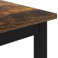 vidaXL Konferenčný stolík Dymová dub 80 x 80 x 45 cm Kompozitné drevo