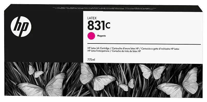 HP 831C atramentová náplň purpurová, CZ696A