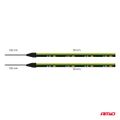 LED pásy COB do auta - bočné zelená 2x30 cm 12 V AMiO-04577