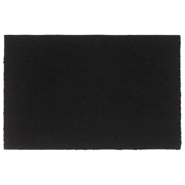 vidaXL Rohožka čierna 65x100 cm všívané kokosové vlákno