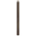 vidaXL Nohy barového stola, prírodná oceľ, 2 ks, 60 x (100-101) cm, oceľ