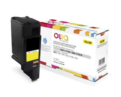 OWA Armor toner kompatibilný s Dell 593-11143, 1400st, žltá/yellow