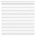 vidaXL Zebra roleta biela 145x100 cm šírka látky 140,9cm polyester