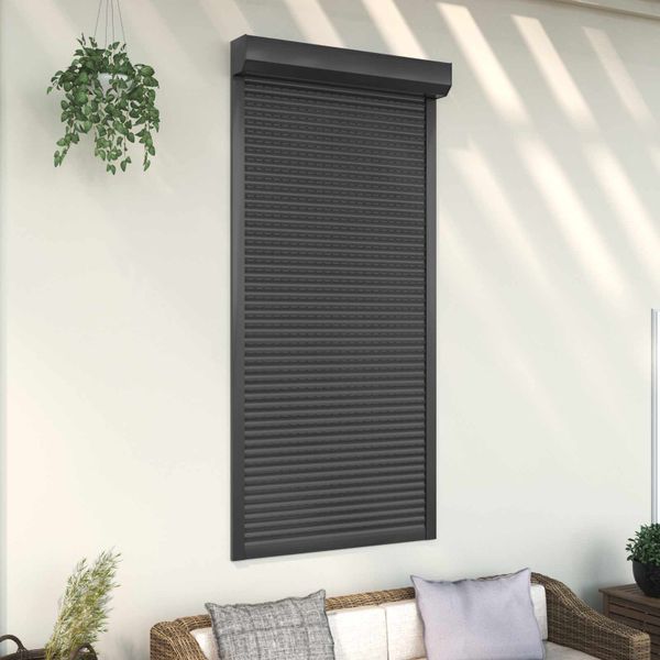 vidaXL Rolety Antracit 100 x 210 cm Hliník a polyuretán