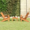 vidaXL 3-dielna záhradná sedacia súprava Adirondack akáciový masív