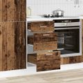 vidaXL Spodná skrinka “Lyon” Old Wood 40x46x81,5 cm Engineered Wood