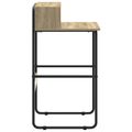 vidaXL Stôl s úložným priestorom Dub sonoma 60 x 50 x 91 cm