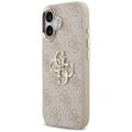 Guess puzdro pre iPhone 17 HC 4G PU S VEĽKÝM 4G CLASSIC LOGO GD ružová