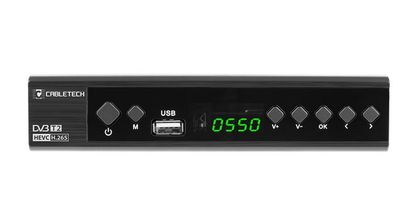 Set-top box CABLETECH URZ0336C, DVB-T2/C, H.265 HEVC, scart