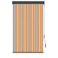 vidaXL Vonkajšia zatemňovacia roleta 100x250 cm žltá a modrá