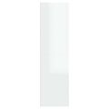 vidaXL TV skrinky 2 ks, lesklé biele 30,5x30x110 cm, kompozitné drevo