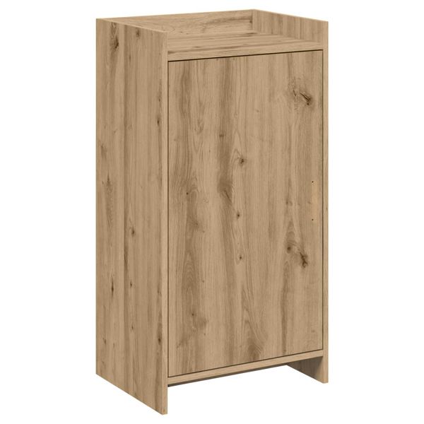 vidaXL Skriňa na topánky Dub artisan 48 x 36 x 92 cm Kompozitné drevo