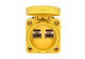 Zásuvka vestavná datová Famatel 9339  IP44-54/2xRJ45 CAT-6A