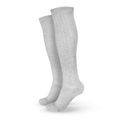 Podkolienky Wool Grey - BeastPink