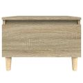 vidaXL Bočný stolík dub sonoma 50x46x35 cm spracované drevo