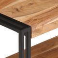 vidaXL TV skrinka 120x30x40 cm masívne akáciové drevo