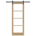 vidaXL Posuvné dvere ORKDAL Prírodná 78 x 211 cm