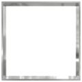vidaXL Obrubník trávnika 40 x 40 x 13 cm Pozinkovaná oceľ Strieborná