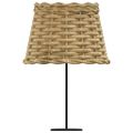 vidaXL Tienidlo na lampu hnedé Ø20x15 cm prútené