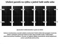 Montážny systém pre solárny ohrev vody (5 panelov, tašková strecha)