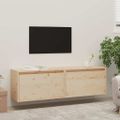 vidaXL Nástenné skrinky 2 ks 60x30x35 cm masívne borovicové drevo