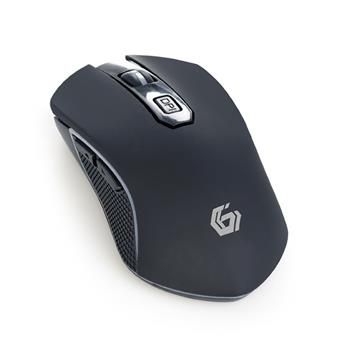 Gembird Myš MUSGW-6BL-01, herná, bezdrôtová, RGB LED, 3200DPI, USB