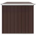 vidaXL Záhradný úložný box hnedý 171x99x93 cm