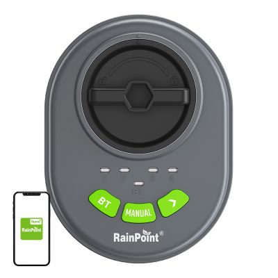 RainPoint 4-zónový regulátor zavlažovania s aplikáciou, Bluetooth