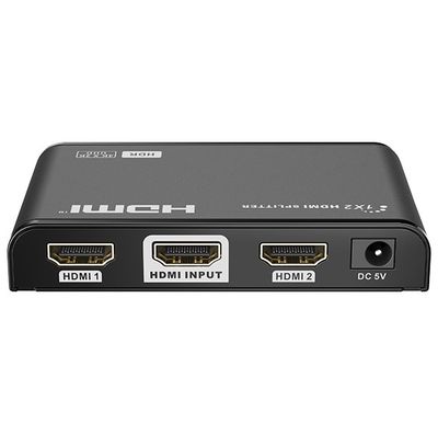 XtendLan HDMI distribucní rozbocovac, 1 vstup / 2 výstupy, 4k@60Hz Rozbocovac, HDMI, 1 vstup, 2 výstupy, podpora 4k@60Hz