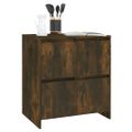 vidaXL Komoda hnedý dub 70x40x73,5 cm drevotrieska
