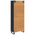 vidaXL Highboard 2 ks Čierny dub 69,5 x 34 x 180 cm