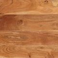 vidaXL Jedálenské stoly Hnedá a čierna 110 x 55 x 78 cm